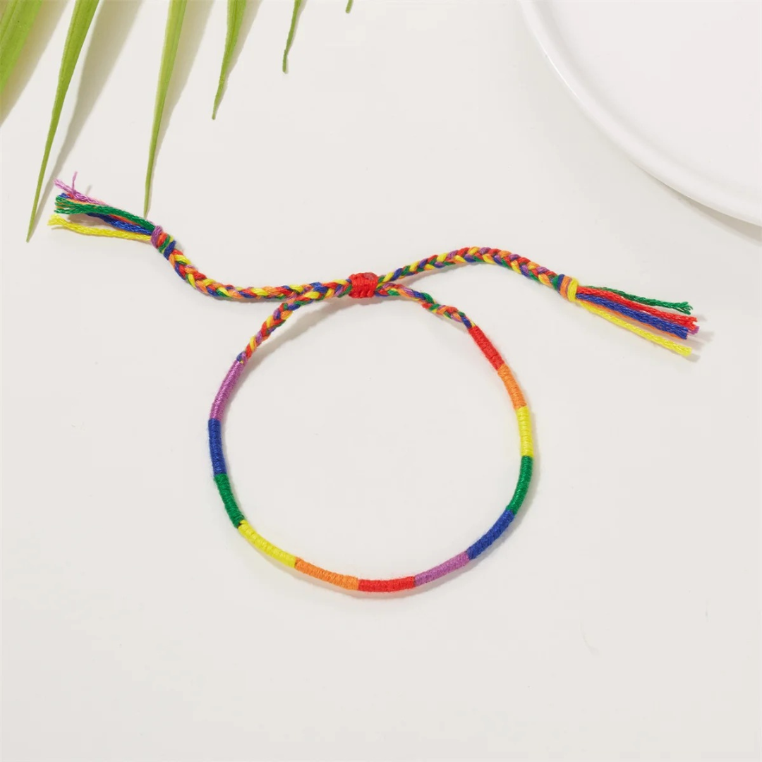 Bracelets Hot Topic Vintage - Lot Multicolore - Neufs Sous Emballage D'origine - Pride