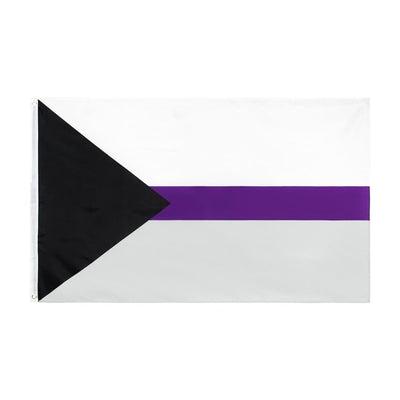 drapeau demisexuel de face