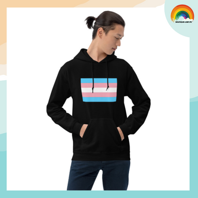 Sweat Drapeau Transgenre