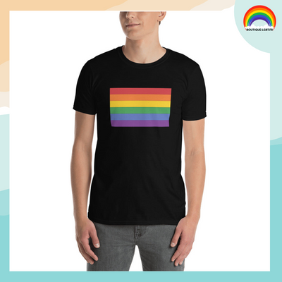 tshirt drapeau lgbt