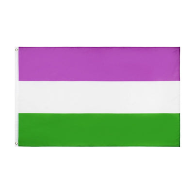 drapeau genderqueer de qualité